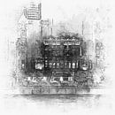 Hotel New York Rotterdam schets van Ton de Koning thumbnail