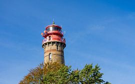 Leuchtturm auf der Insel Rügen am Kap Arkona an der Ostsee