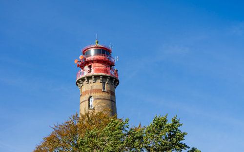 Vuurtoren op het eiland Rügen bij Kaap Arkona in de Oostzee