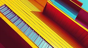 Architektur und bunte Fassaden
