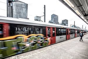 U-Bahn-Station auf der Nord-Süd-Linie Amsterdam