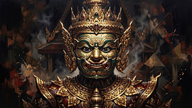 Der goldene Tempelwächter von Manjik Pictures