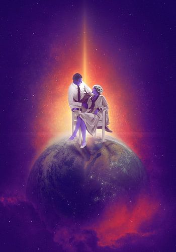 Glühender Planet von Dominik Przerwa