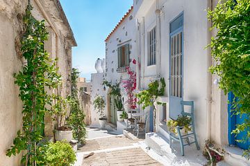 Griechische Straße auf Kreta