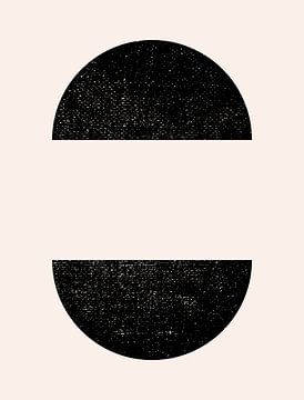 Cirkels. Retro jaren 20 vintage geometrische vorm Nr. 8 van Dina Dankers