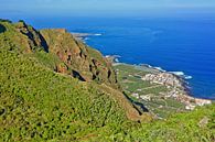 Tenerife - Uitzicht van het Teno-gebergte tot Casa Amarilla van Gisela Scheffbuch thumbnail