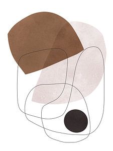 Abstracte vormen 5 van Vitor Costa