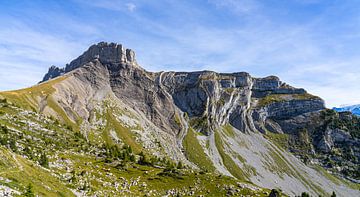 Bijzondere rotsen bij Schynige Platte, Zwitserland