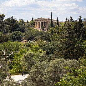 Temple of Hephaistos, Agora of Athens | Travel photography by Kelsey van den Bosch