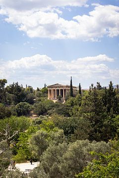 Tempel van Hephaistos, Agora van Athene | Reisfotografie van Kelsey van den Bosch