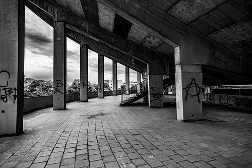 Praag, Tsjechië, 30 mei 2024: Het Grote Strahov Stadion, Praag, Tsjechië. Langer dan elk huidig of voormalig sportstadion.