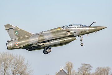 Landing French Mirage 2000D at Leeuwarden airbase. by Jaap van den Berg