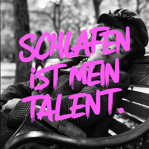 Schlafzimmer Poster mit Spruch von Poster Art Shop