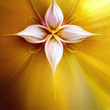 Macro Jasmine Flower by Chromatic Fusion Studio