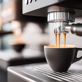 Eine Tasse Kaffee von Schwarzer Kaffee