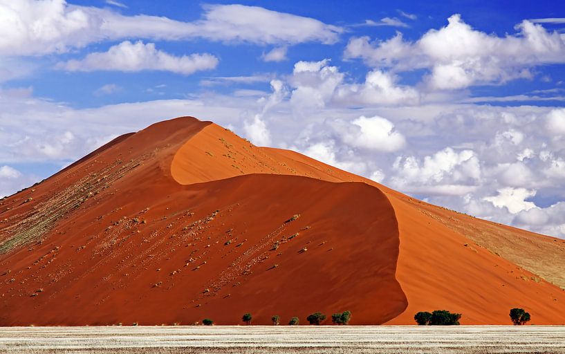 Dune à Sossusvlei, Namibie par W. Woyke