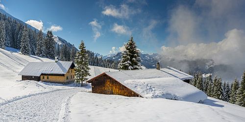 Winterwanderweg im Kleinwalsertal
