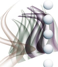 Draadwormen II van Kay Weber