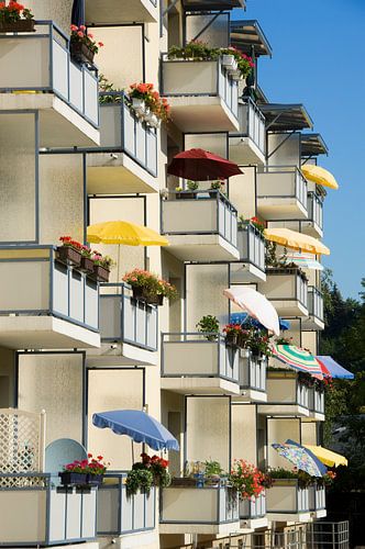 L'été sur le balcon