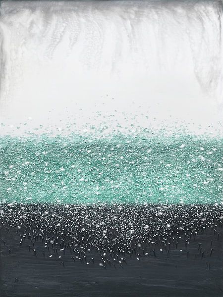Kristallregen Grün von Alyson Storms