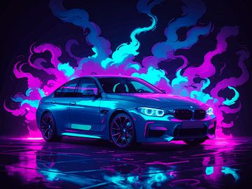 BMW M3 Neon 3 van MIROKKU