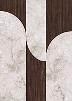 TW Living - Abstract art JANA marble