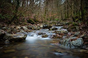 Der Fluss Ninglinspo im Herbst