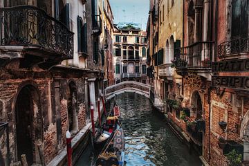 De kanalen van Venetië van Rob Boon
