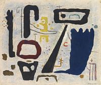 Duo africain, WILLI BAUMEISTER, 1942