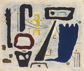 African duet, WILLI BAUMEISTER, 1942