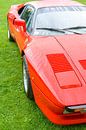 Ferrari 288 GTO raceauto uit de jaren 80 in Ferrari rood van Sjoerd van der Wal thumbnail