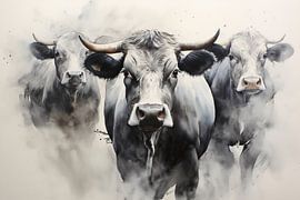 Cow Design 15913 by ARTEO Paintings