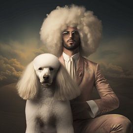 As handsome as my dog by Ton Kuijpers