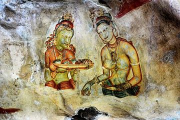 Sigiriya: Fresco's uit een mythisch verleden van Frank Photos