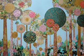 Bäume und Muster | Dreamy Forest Playground von Blumen Studio