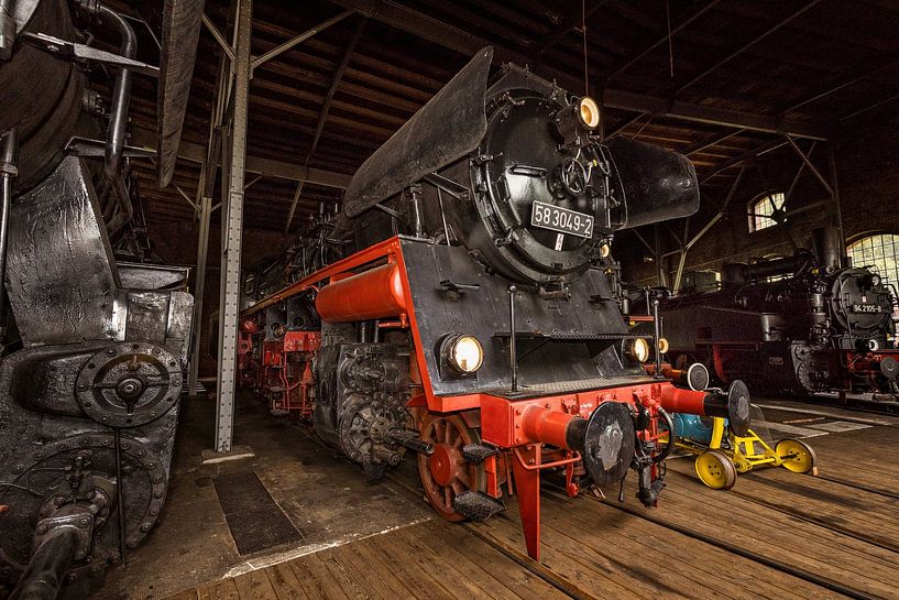 Baureihe 58 Steam Locomotive by Rob Boon