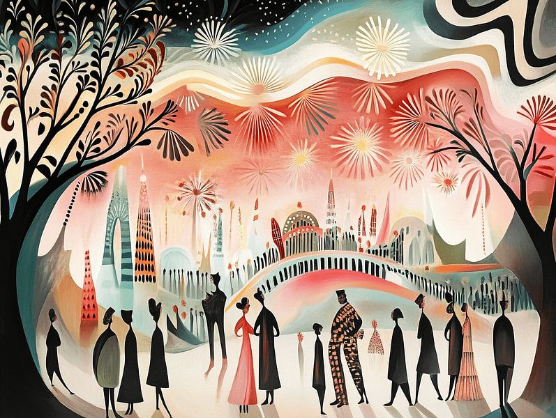 The Poetry of Fireworks and Togetherness by Karina Brouwer