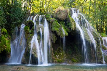 Waterfall in Arbois in France by Tanja Voigt