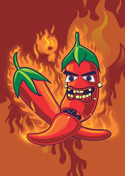 RED CHILI PEPPERS by Taufan Heriyansyah