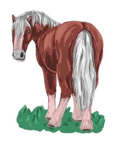 Paardenschilderij van Antiope33