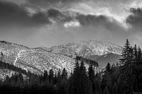 Views of snow-capped Tatra mountains