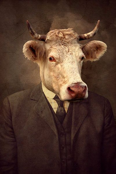 Family Portraits - Uncle Mike par Marja van den Hurk