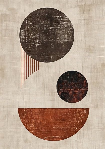 Simple art natural linen by Modern Collection