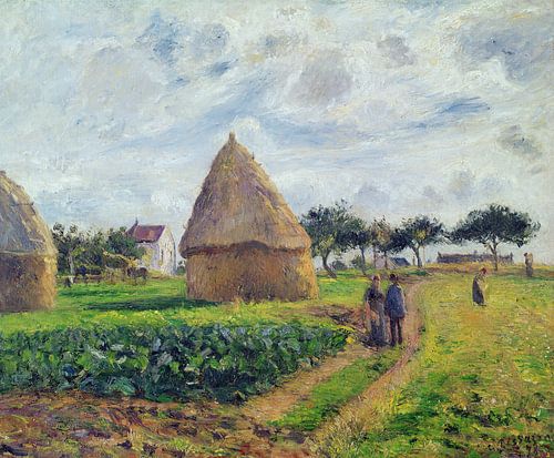 Camille Pissarro,Hooibergen