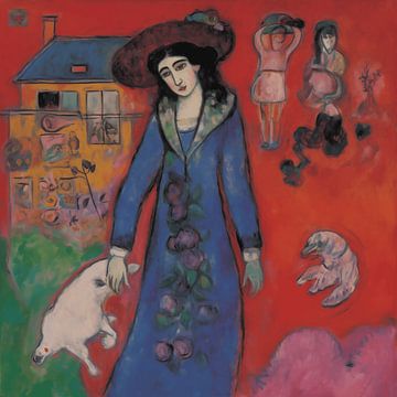 Klimt meets Chagall van Ton Kuijpers