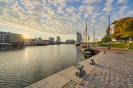 Bremerhaven am Morgen von Michael Valjak