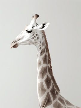 Majestic Giraffe by Eva Lee