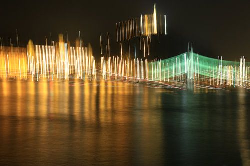 Bunte Lichter in Budapest