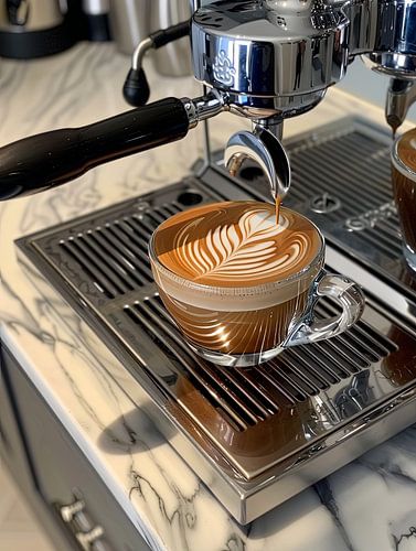 kop koffie of cappuccino bereiden