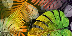 TROPICAL LEAVES COMBO-4-P2 von Pia Schneider